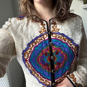 Vintage Italian silk Blouse